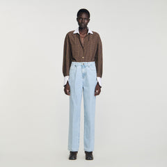 Sandro Women Straight-leg jeans