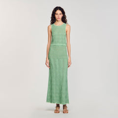 Sandro Women Maxi knit skirt