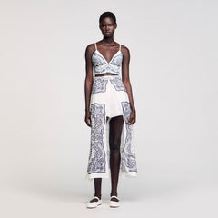 Sandro Women Bandana-motif skirt shorts