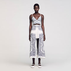 Sandro Women Bandana-motif skirt shorts