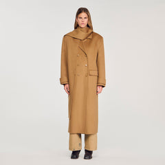 Sandro Women Oversized Wool Coat