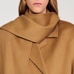Sandro Women Oversized Wool Coat
