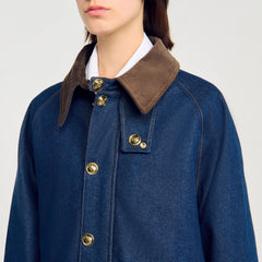 Sandro Women Denim workwear jacket