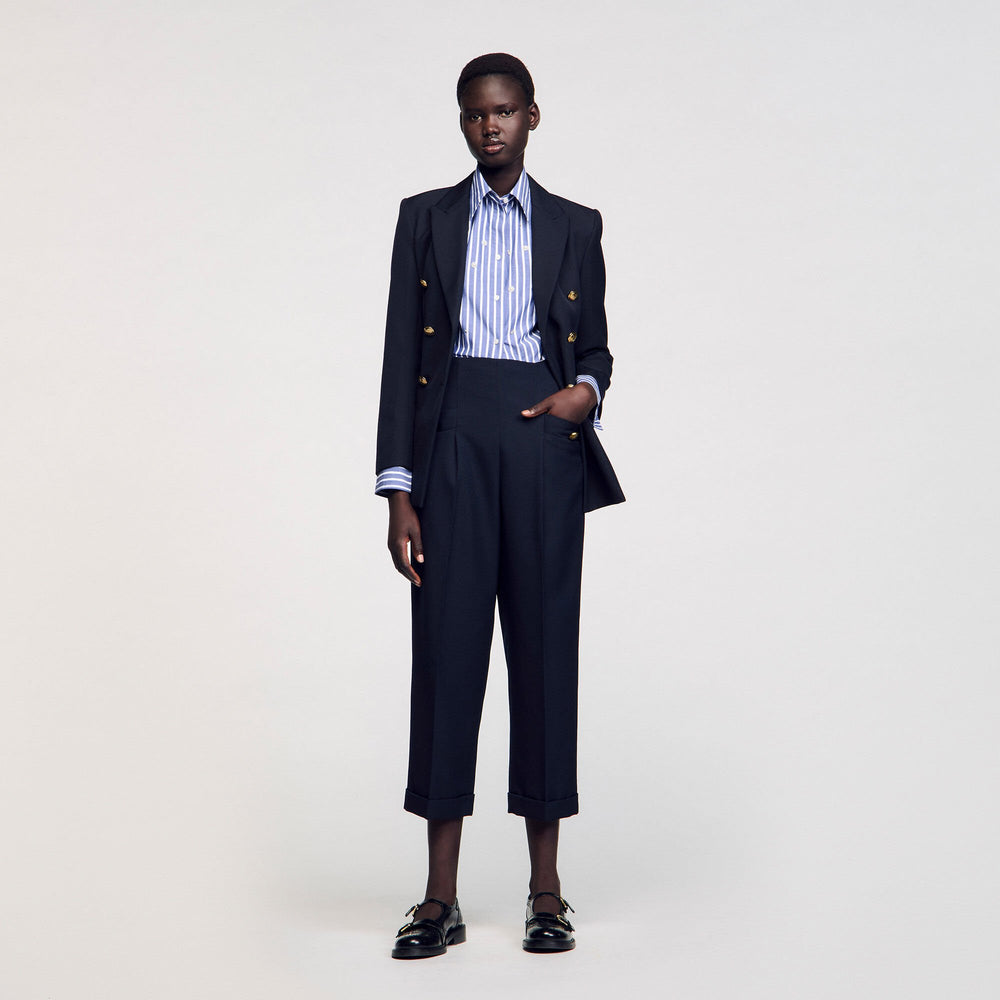 Sandro Women Wide legs trousers