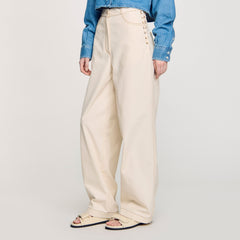 Sandro Women Lace-up jeans