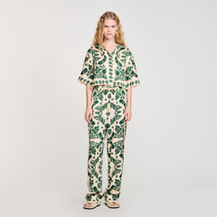 Sandro Women Floral pants