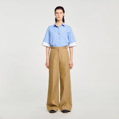 Sandro Women Cotton suit trousers