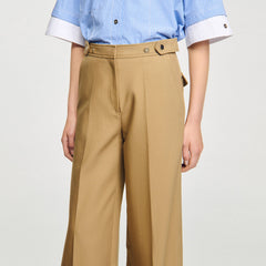 Sandro Women Cotton suit trousers