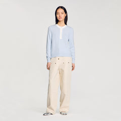 Sandro Women Wool and cashmere sweater
