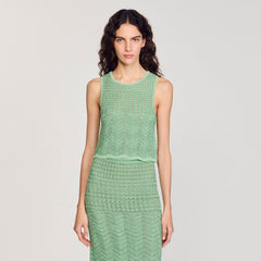 Sandro Women Decorative knit top