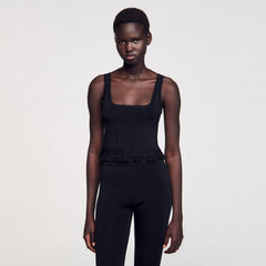 Sandro Women Ruffled top