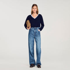 Sandro Women Wool and cashmere sweater