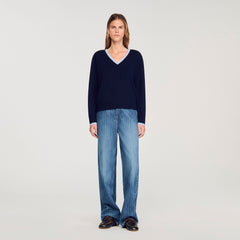 Sandro Women Wool and cashmere sweater