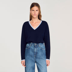 Sandro Women Wool and cashmere sweater