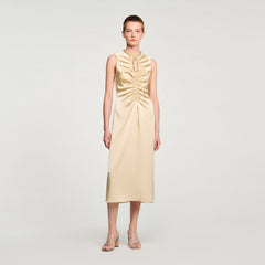 Sandro Women Rhinestone midi dress