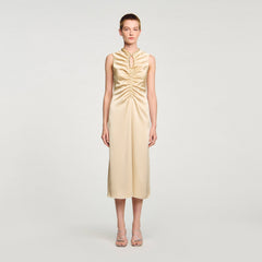 Sandro Women Rhinestone midi dress