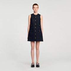 Sandro Women Mini tweed dress