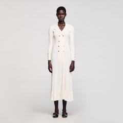 Sandro Women Knit maxi dress