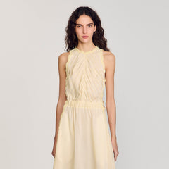 Sandro Women Maxi dress with lace details
