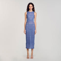 Sandro Women Knit midi dress