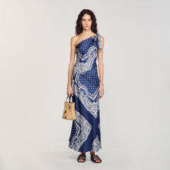 Sandro Women Bandana-print maxi dress