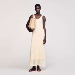 Sandro Women Knit maxi dress