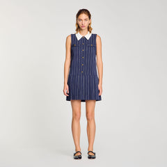 Sandro Women Mini striped dress
