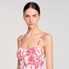 Sandro Women Floral print maxi dress