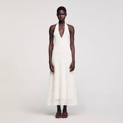 Sandro Women Maxi knit dress