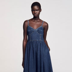 Sandro Women Midi denim dress