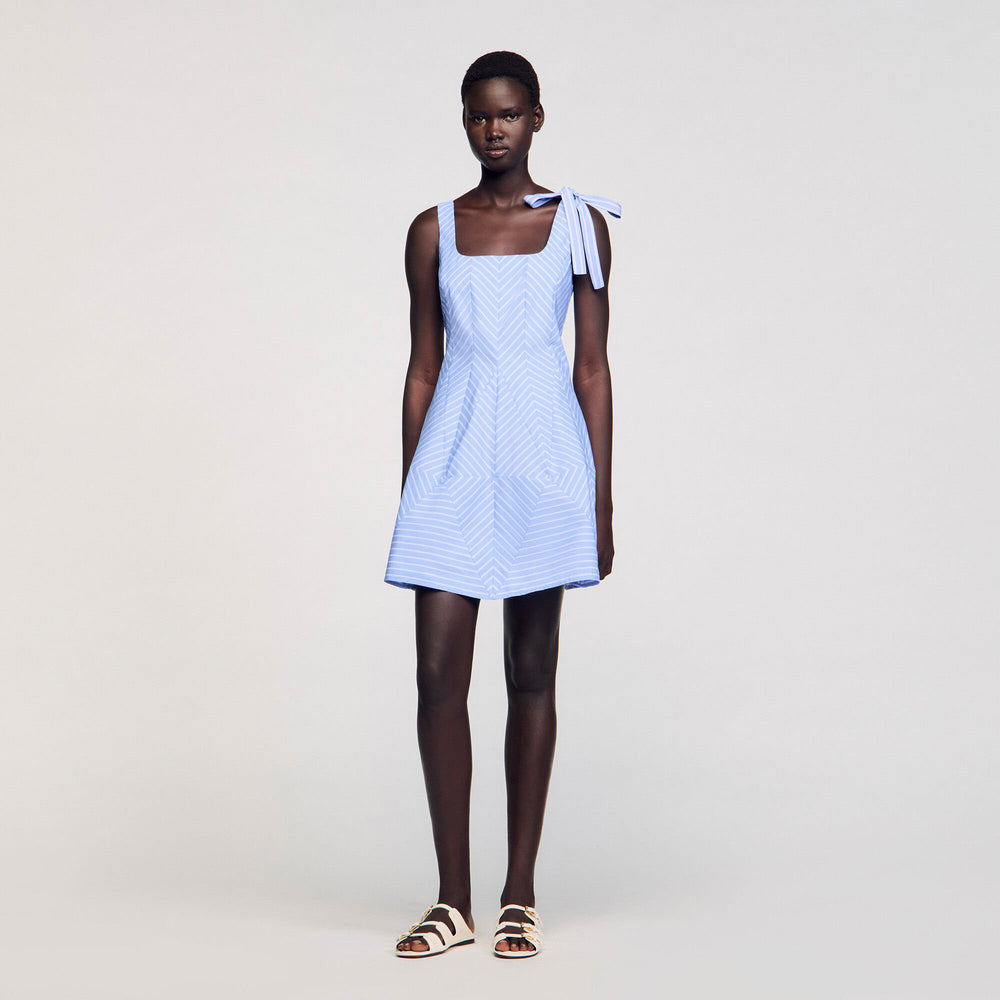 Sandro Women Mini striped dress