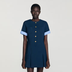 Sandro Women Mini pleated dress
