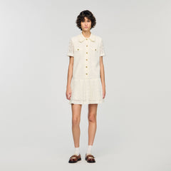 Sandro Women Mini lace dress