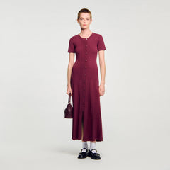 Sandro Women Knit maxi dress