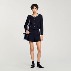 Sandro Women High-waisted shorts