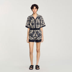 Sandro Women Floral print shorts