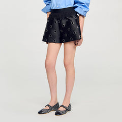Sandro Women Rhinestone shorts