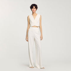 Sandro Women Sequin cropped jacket