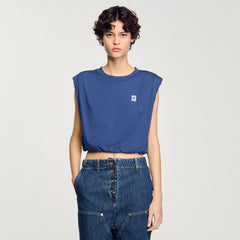 Sandro Women Short draped T-shirt