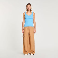 Sandro Women Ribbed vest top
