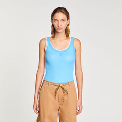 Sandro Women Ribbed vest top