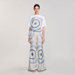 Sandro Women Spiral print T-shirt