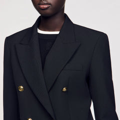 Sandro Women Double-breasted suit jacket