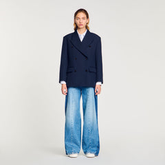 Sandro Women Wool blend suit jacket