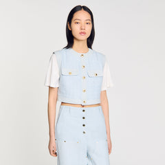 Sandro Women Decorative tweed jacket