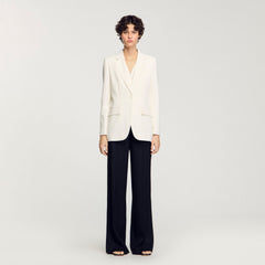 Sandro Women Sequinned suit jacket