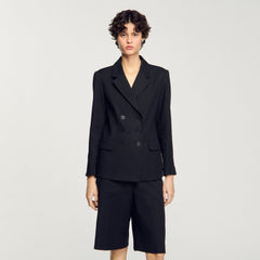 Sandro Women Double-breasted suit jacket