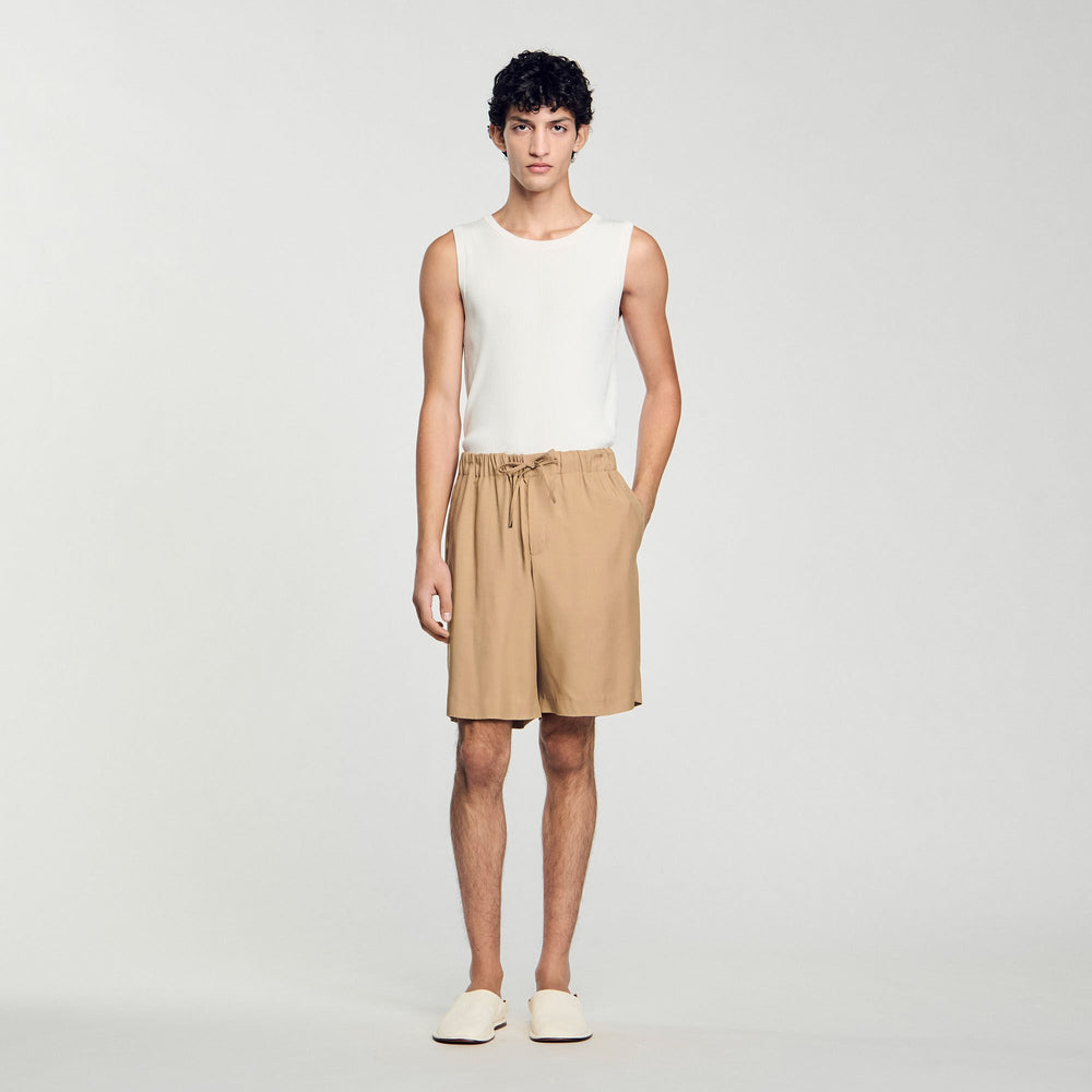 Sandro Men Flowy Bermuda shorts