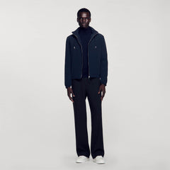 Sandro Men Technical fabric jacket