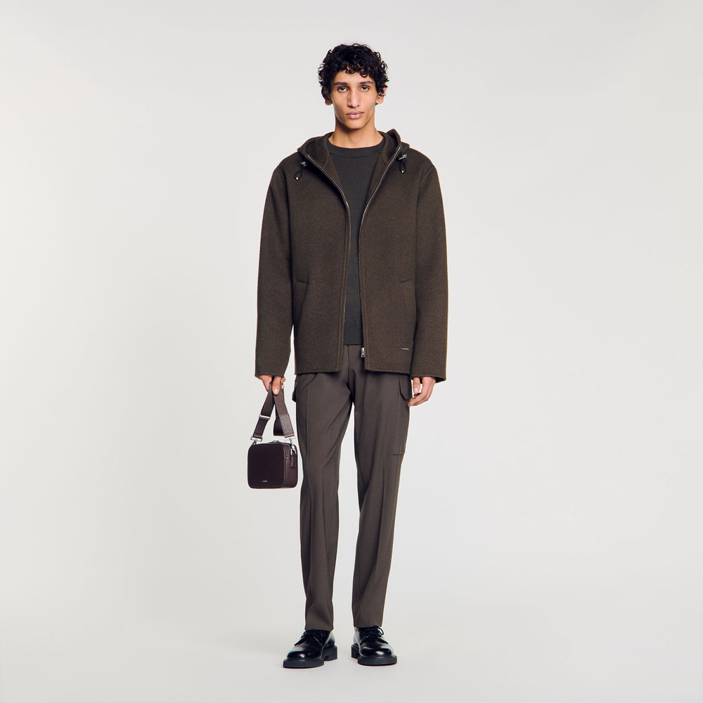 Sandro Men Hooded windbreaker